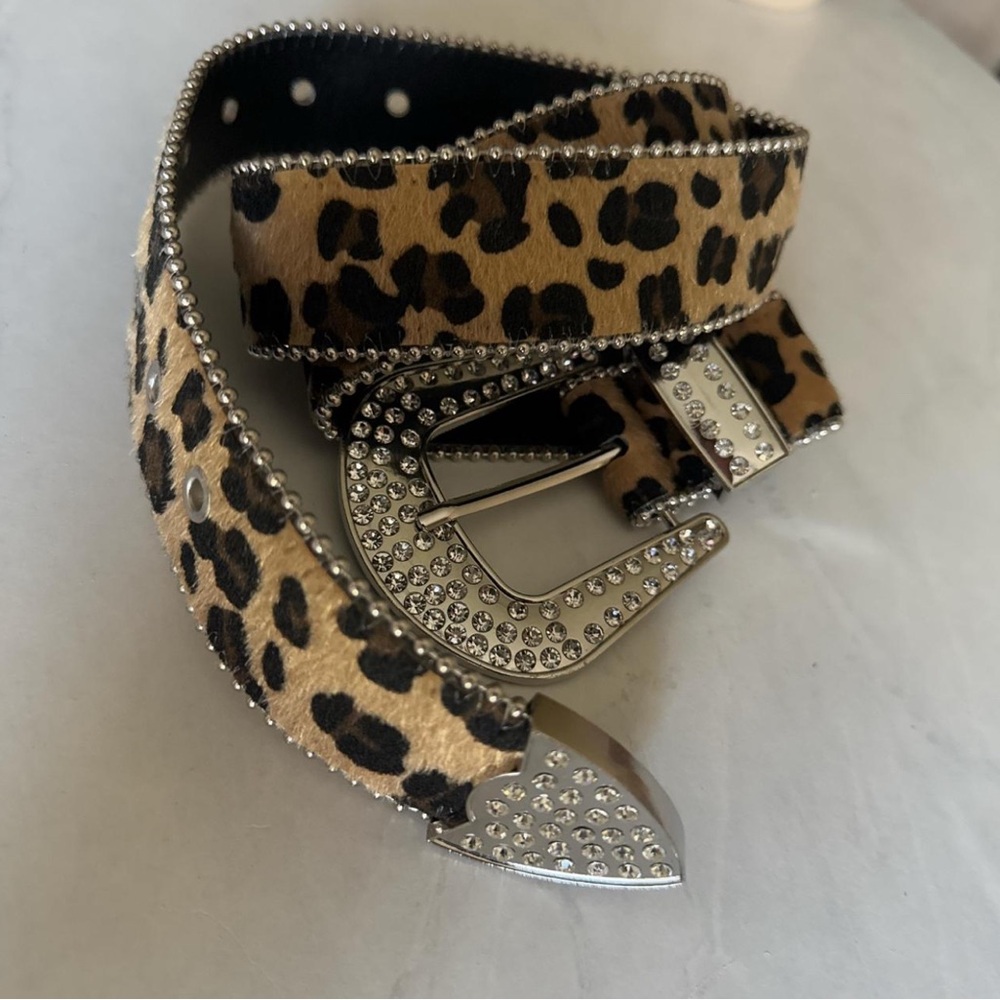 Leopard belt